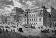 Historical view of the Main Building. Photo: University of Vienna, University Archives