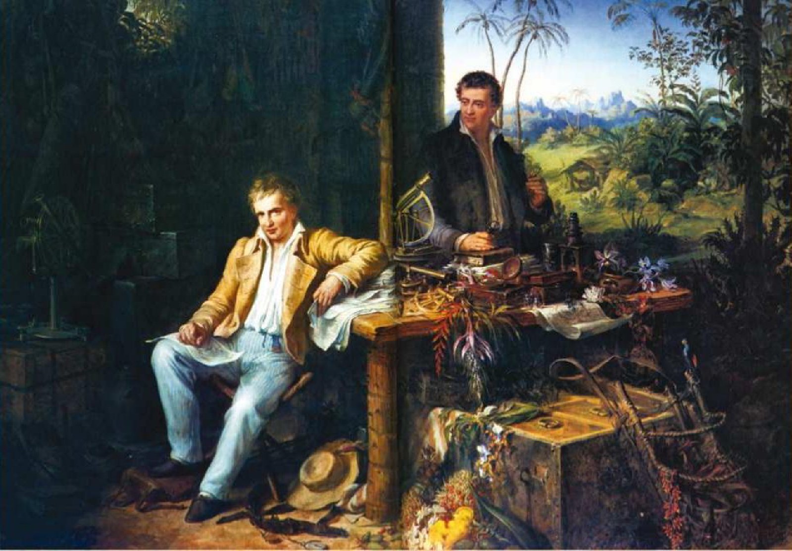 Humboldt and Bonplant in the Jungle