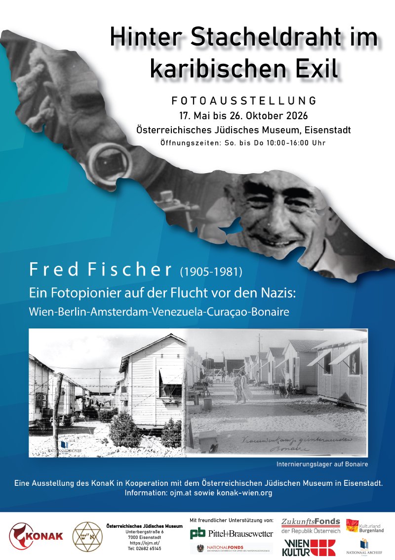 Ausstellung Fred Fischer: Hinter Stacheldraht im karibischen Exil